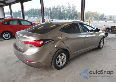 2015 Hyundai Elantra Se z USA, uszkodzony, nr VIN 5NPDH4AE9FH650646